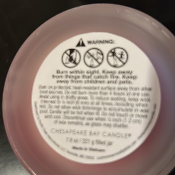NWT Cinnamon Spice candle by Chesapeake Bay Candle. 7.8 oz. - Picture 3 of 7